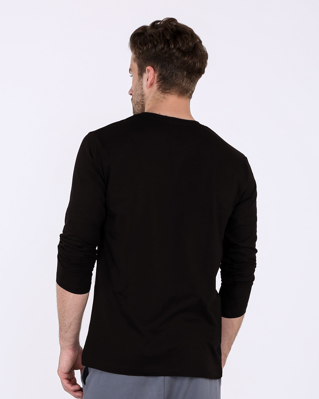 Shop Ghost Dab Glow In Dark Full Sleeve T-Shirt -Back