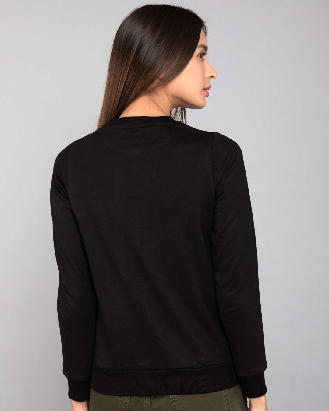 Shop Girls Rule Fleece Light Sweatshirt-Back