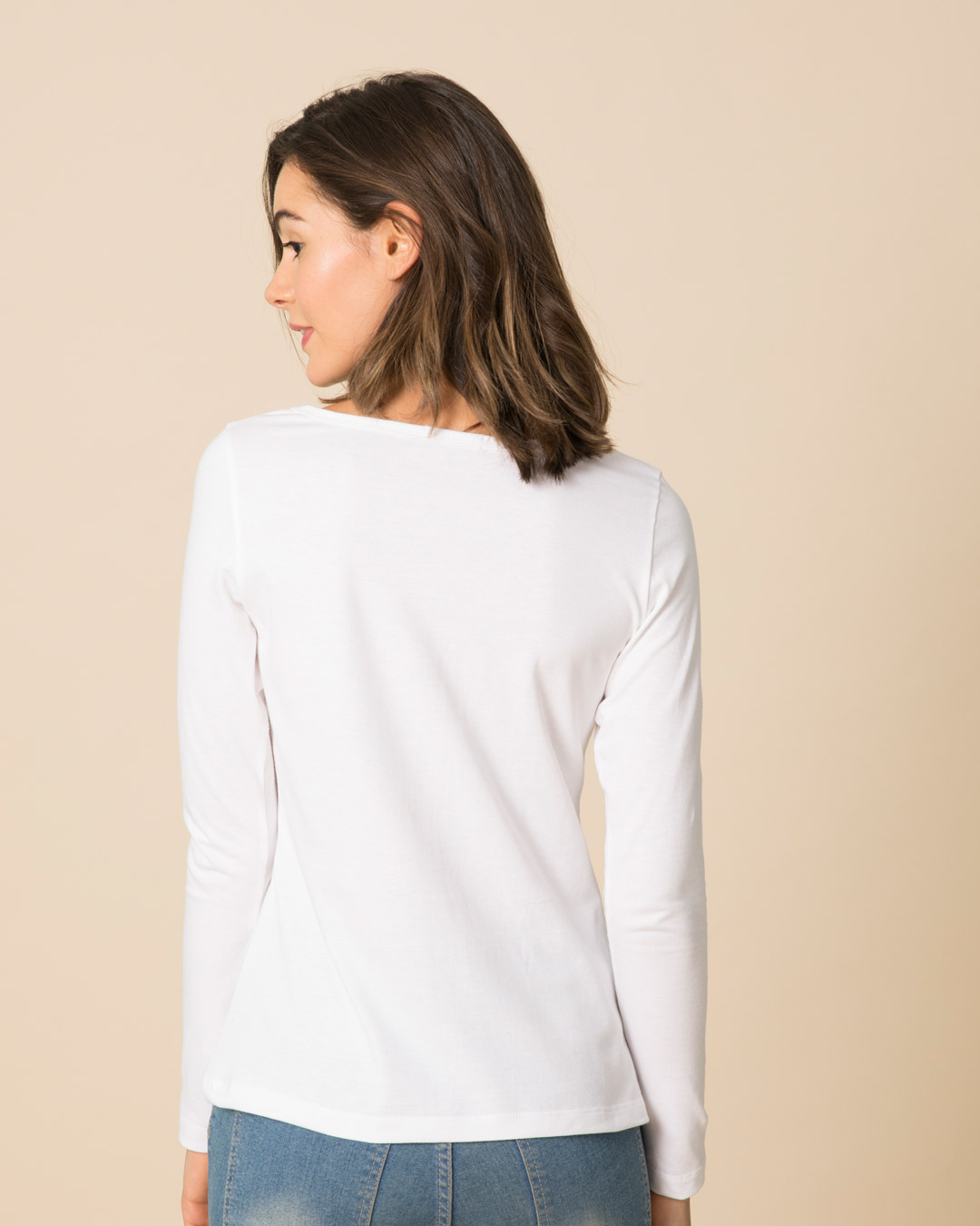 Shop Girls Rule Scoop Neck Full Sleeve T-Shirt-Back