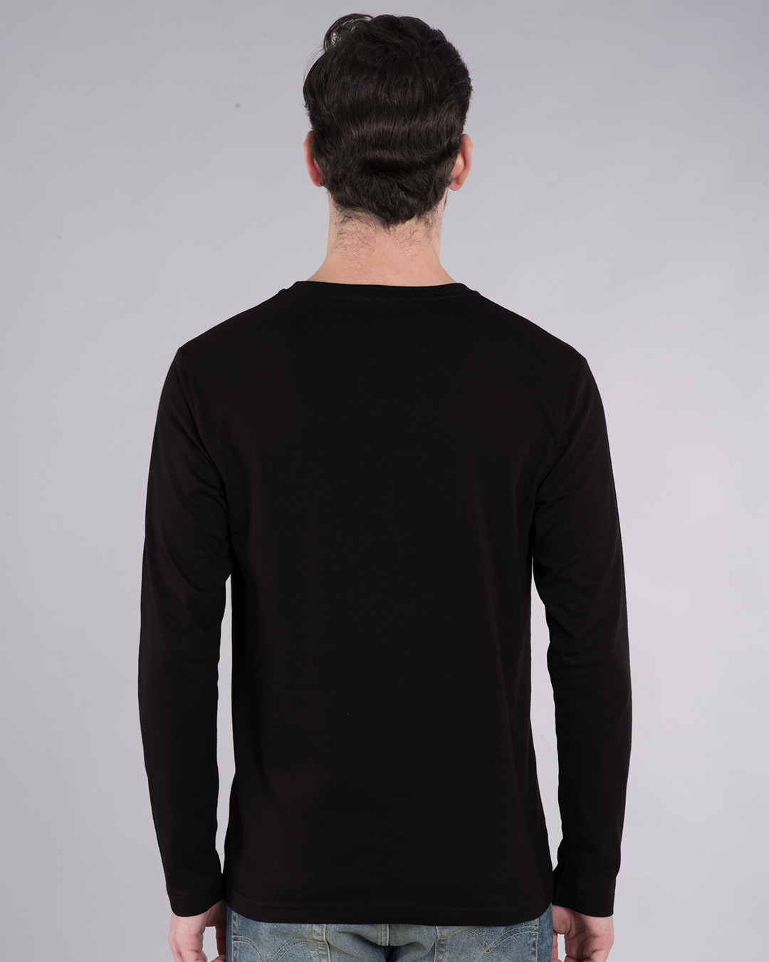 Shop Give No Excuses Full Sleeve T-Shirt-Back