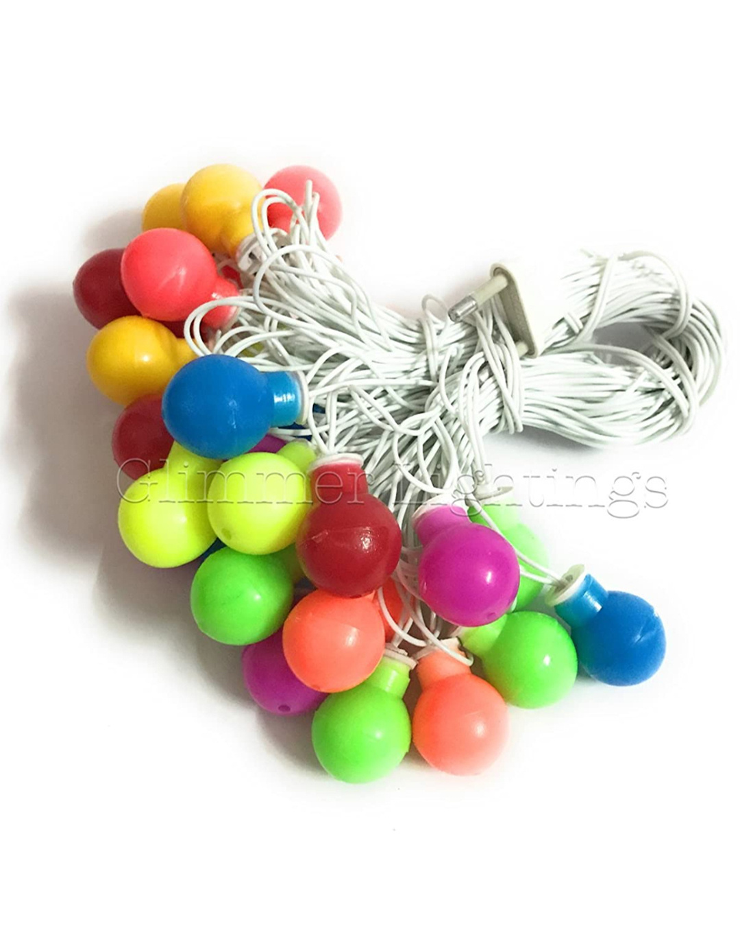 Shop Elegant Ball String Light Multicolour, 8 Meters-Back