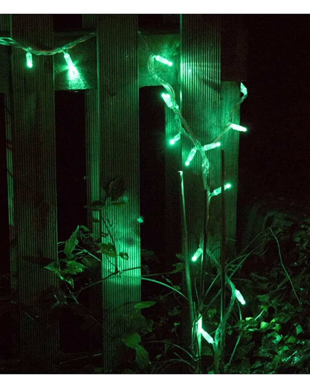 Shop Pack of 2 LED Ladi String Light Green, 12 Meters-Back