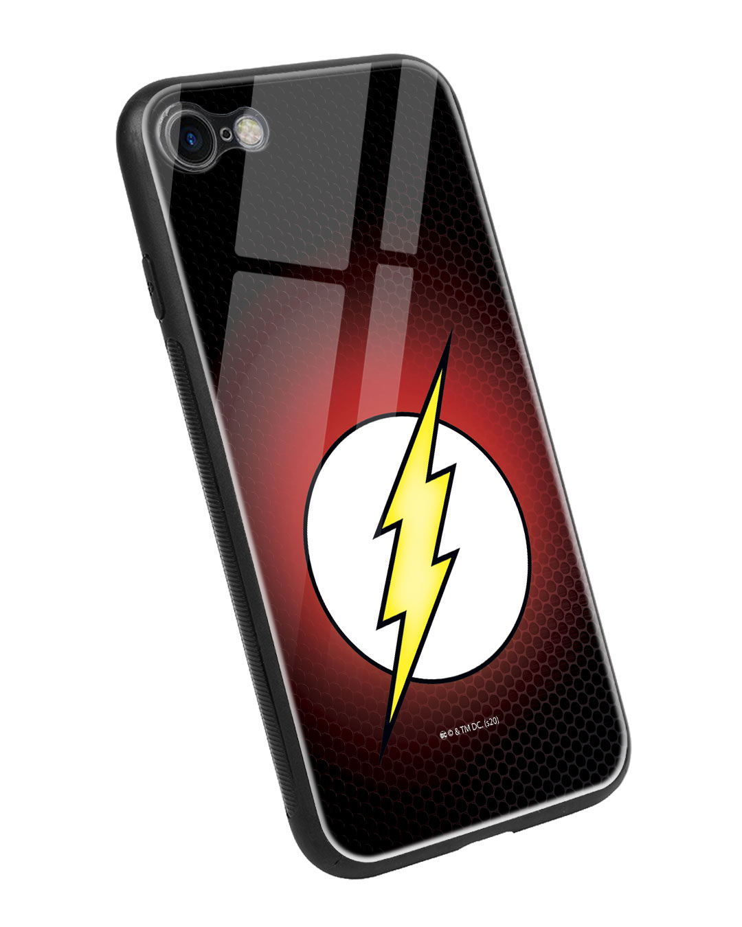 Shop Glowing Flash iPhone 7 Mobile Cover (DCL)-Back