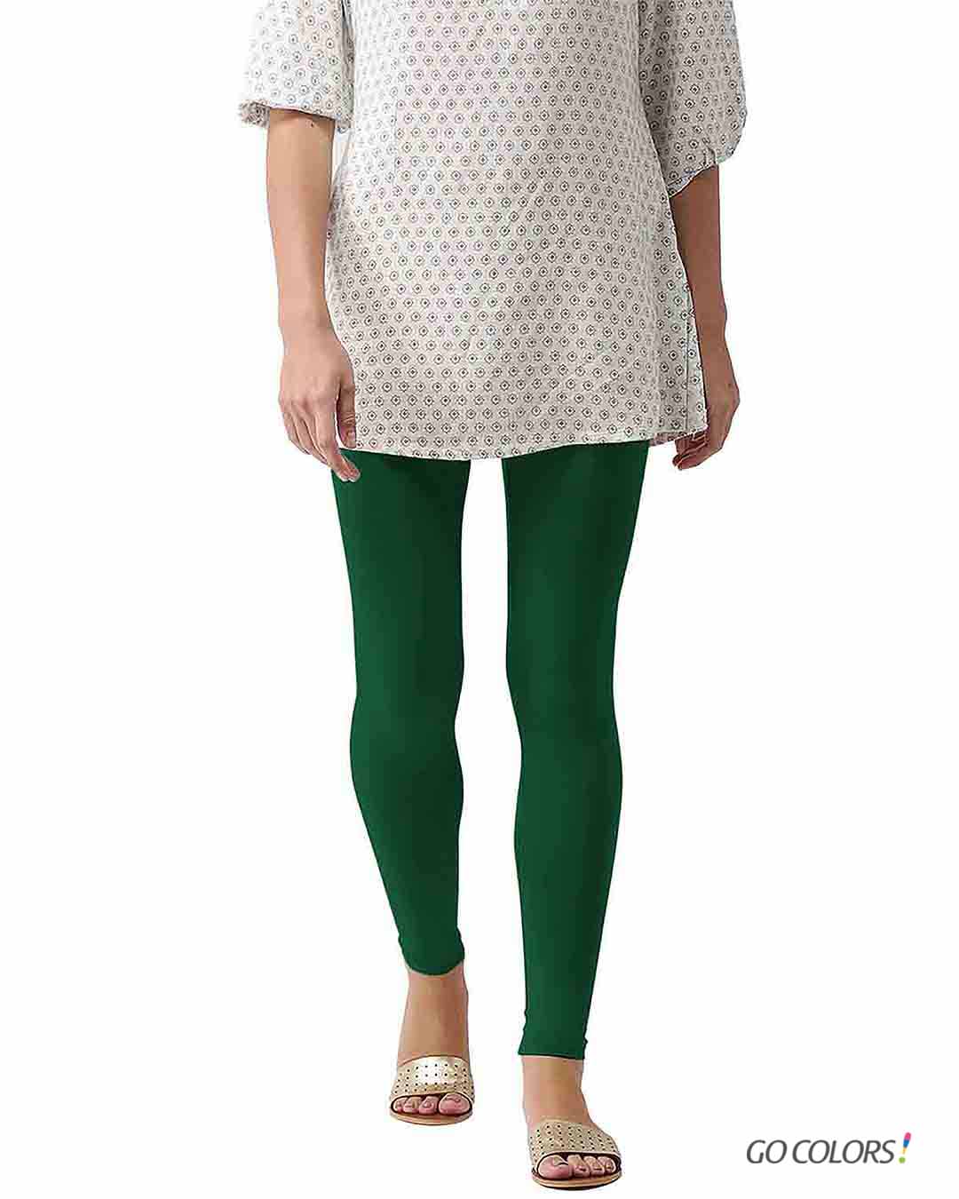 Buy Green Leggings for Women by DHUNI BY AVAASA Online | Ajio.com