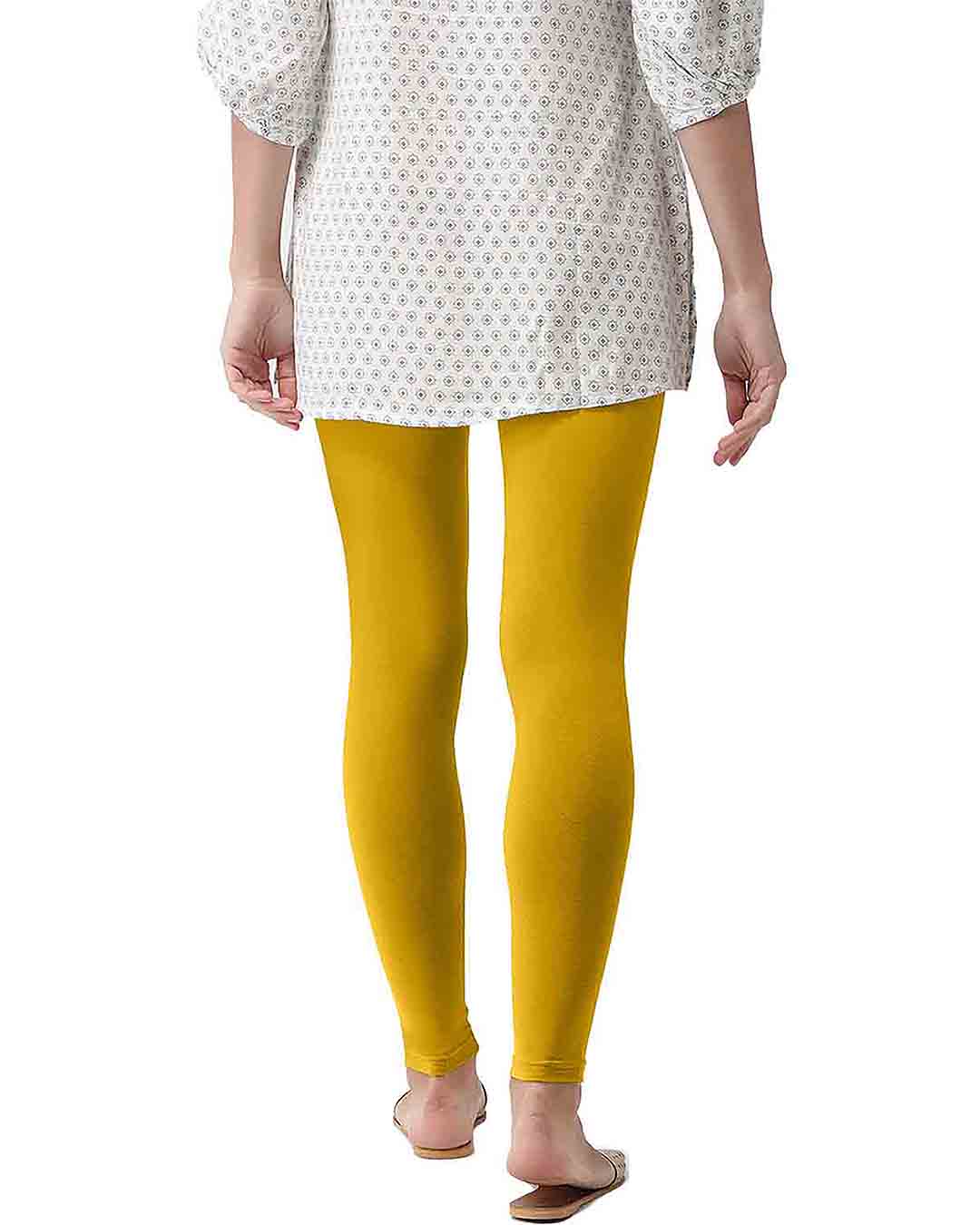 Buy Go Colors Slim Fit Ankle Length Leggings - Leggings for Women 22408306  | Myntra