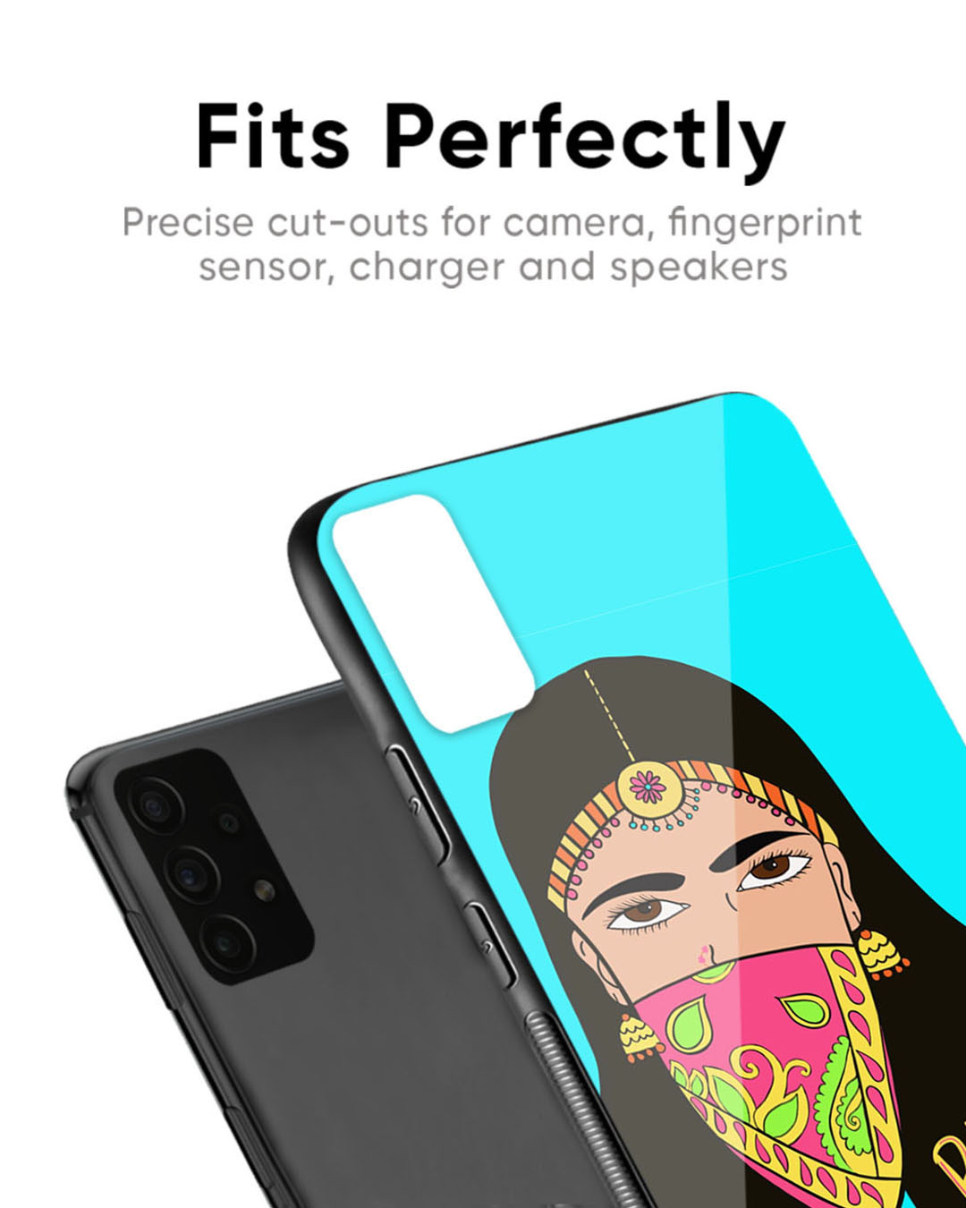 Shop Go To Hell Premium Glass Case for OnePlus 6T (Shock Proof, Scratch Resistant)-Back