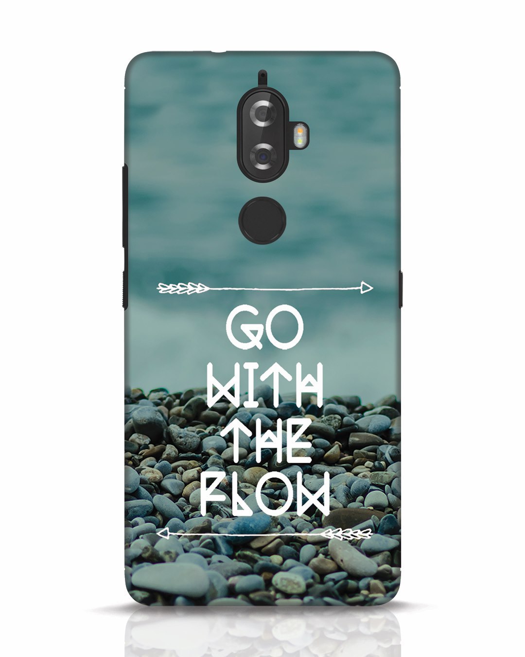 Go With The Flow Lenovo K8 Plus Mobile Cover Lenovo K8 Plus Mobile Covers Bewakoof.com