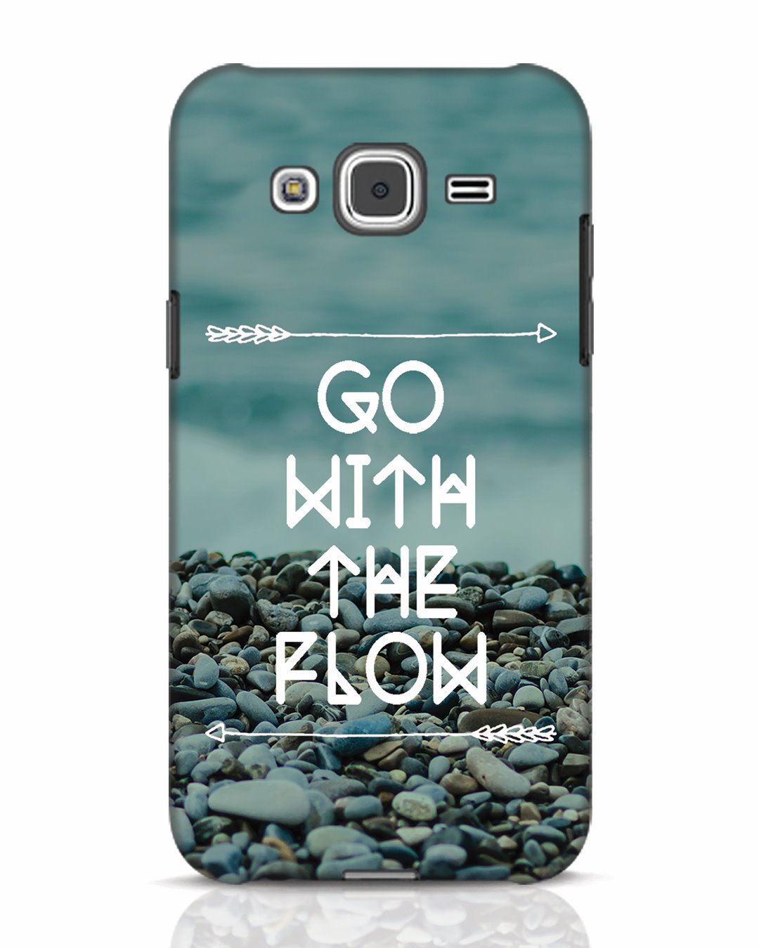 Buy Go With The Flow Samsung Galaxy J2 Mobile Cover for Unisex Online at Bewakoof