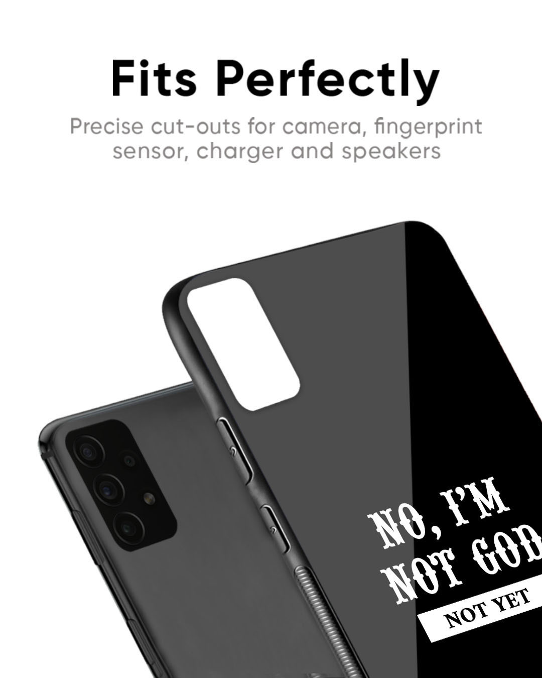 Shop God Complex Premium Glass Case for OnePlus Nord 2(Shock Proof, Scratch Resistant)-Back
