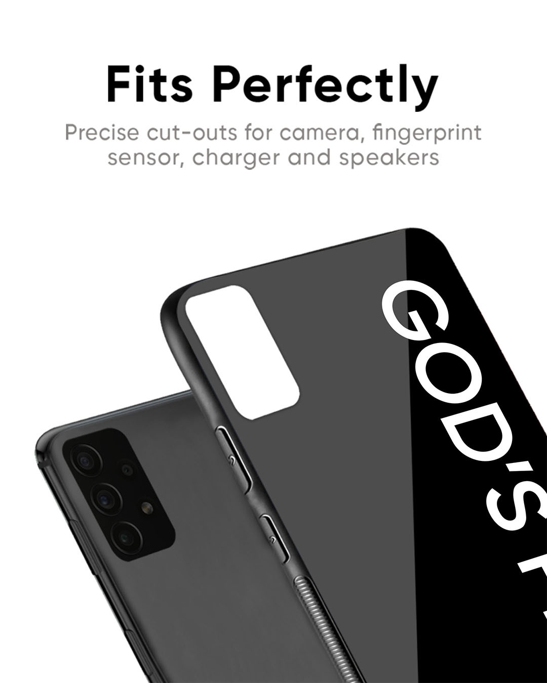 Shop God's Plan Premium Glass Case for OnePlus 9RT (Shock Proof, Scratch Resistant)-Back