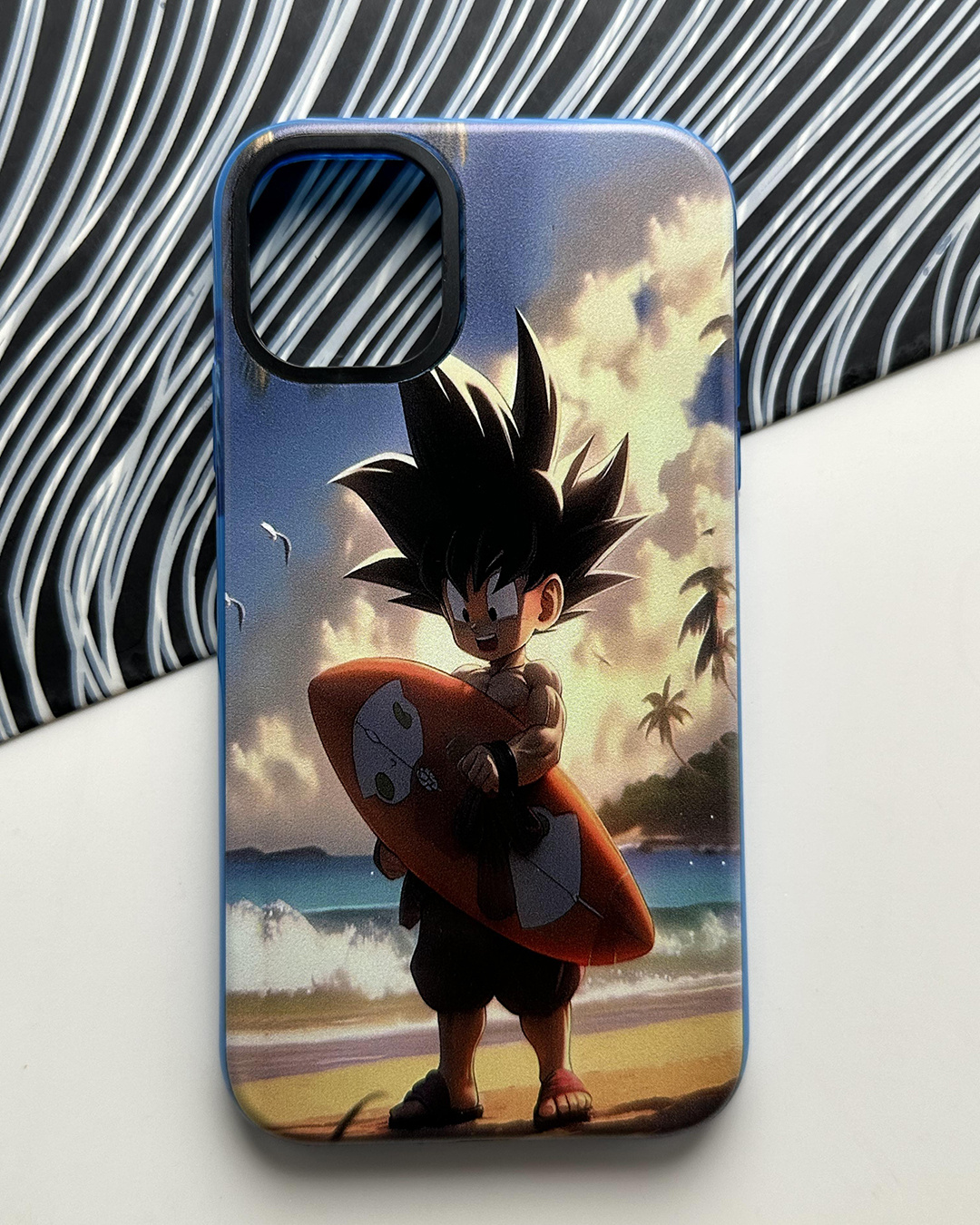 Buy Goku Beach Bumper Case For Apple iPhone 11 Online in India at Bewakoof