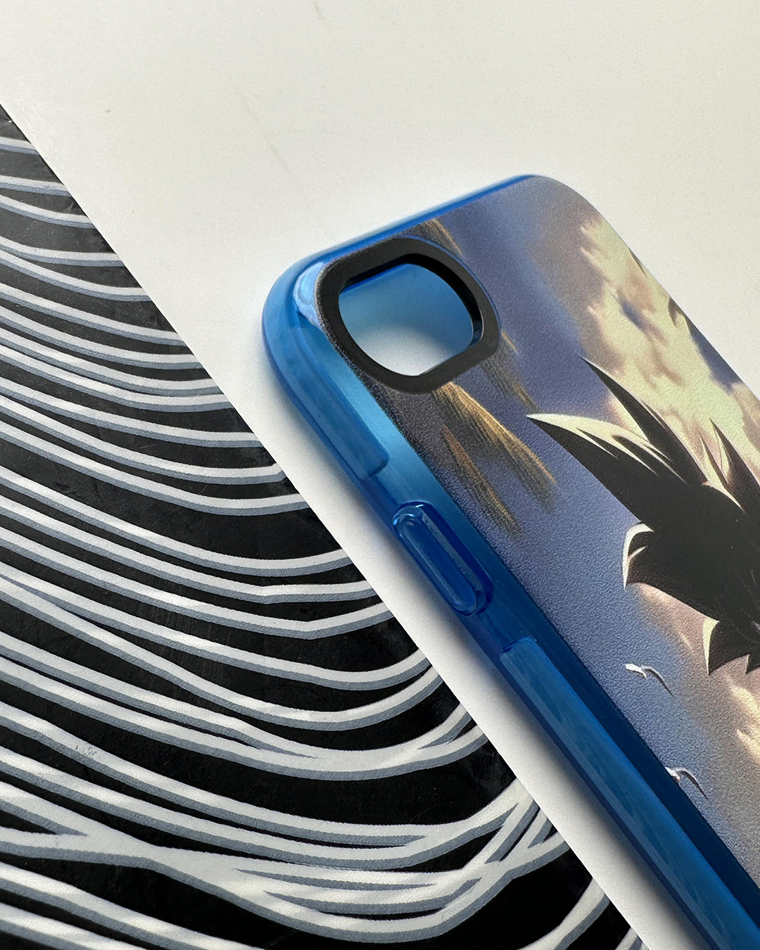 Shop Goku Beach Bumper Case For Apple iPhone 7-Back