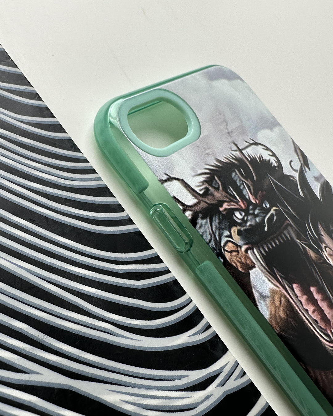 Shop Goku Dragon Bumper Case For Apple iPhone 7-Back