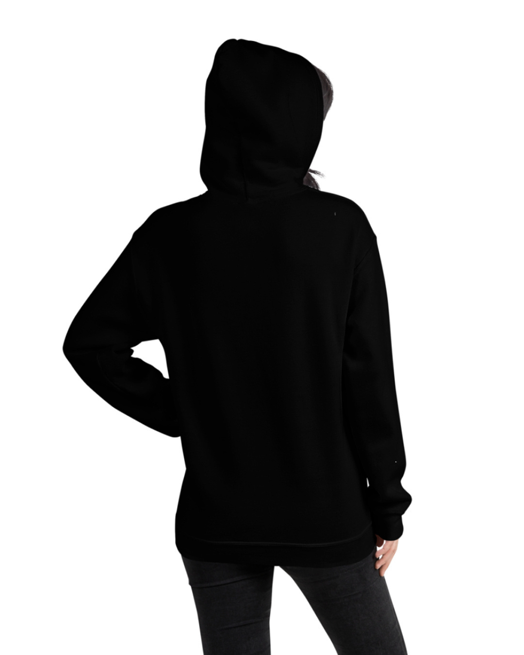 Shop Women's Black Goku Print Regular Fit Hoodie-Back