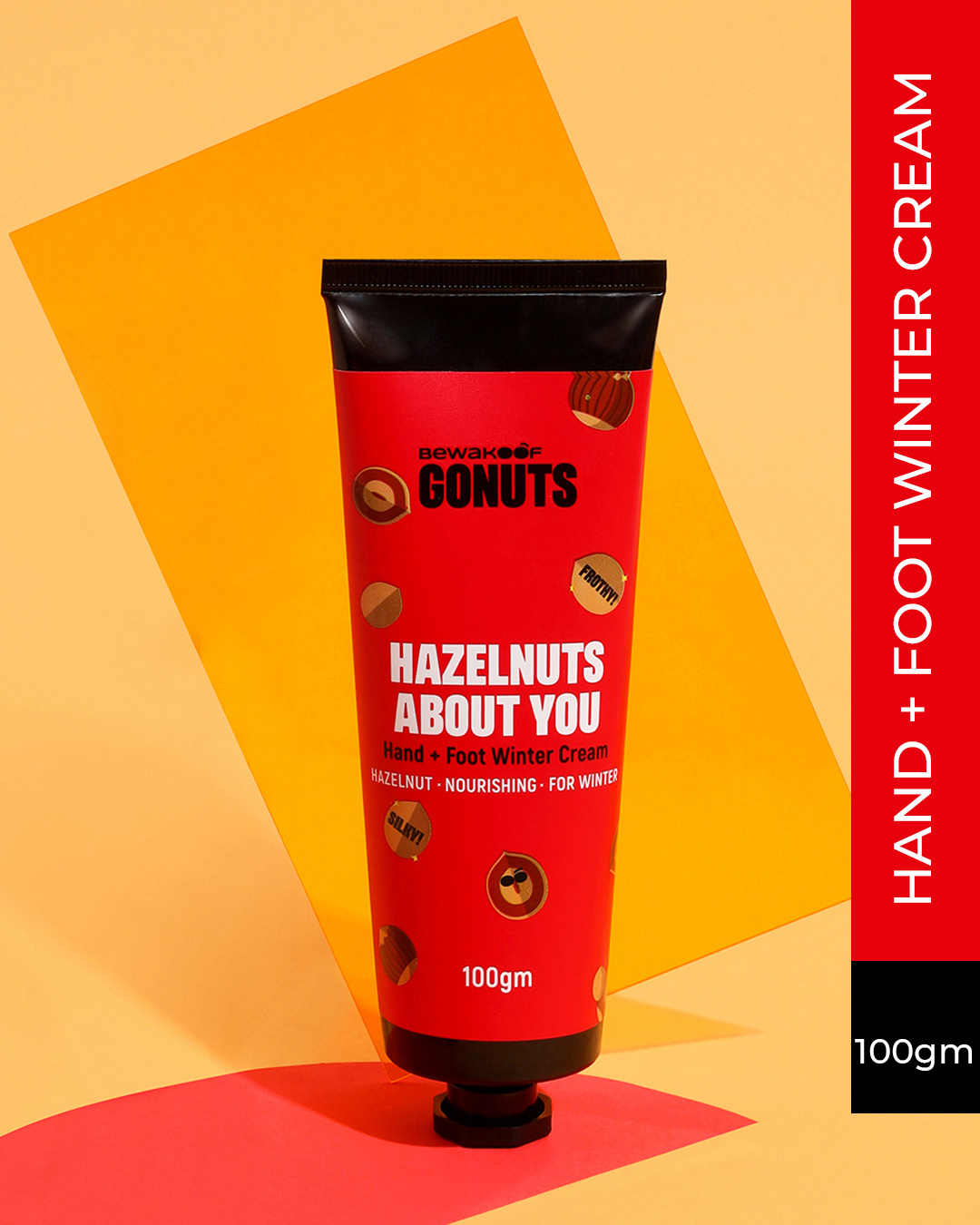 Shop Hazelnut About You Hand & Foot Warmer Cream By Bewakoof 100gm-Front