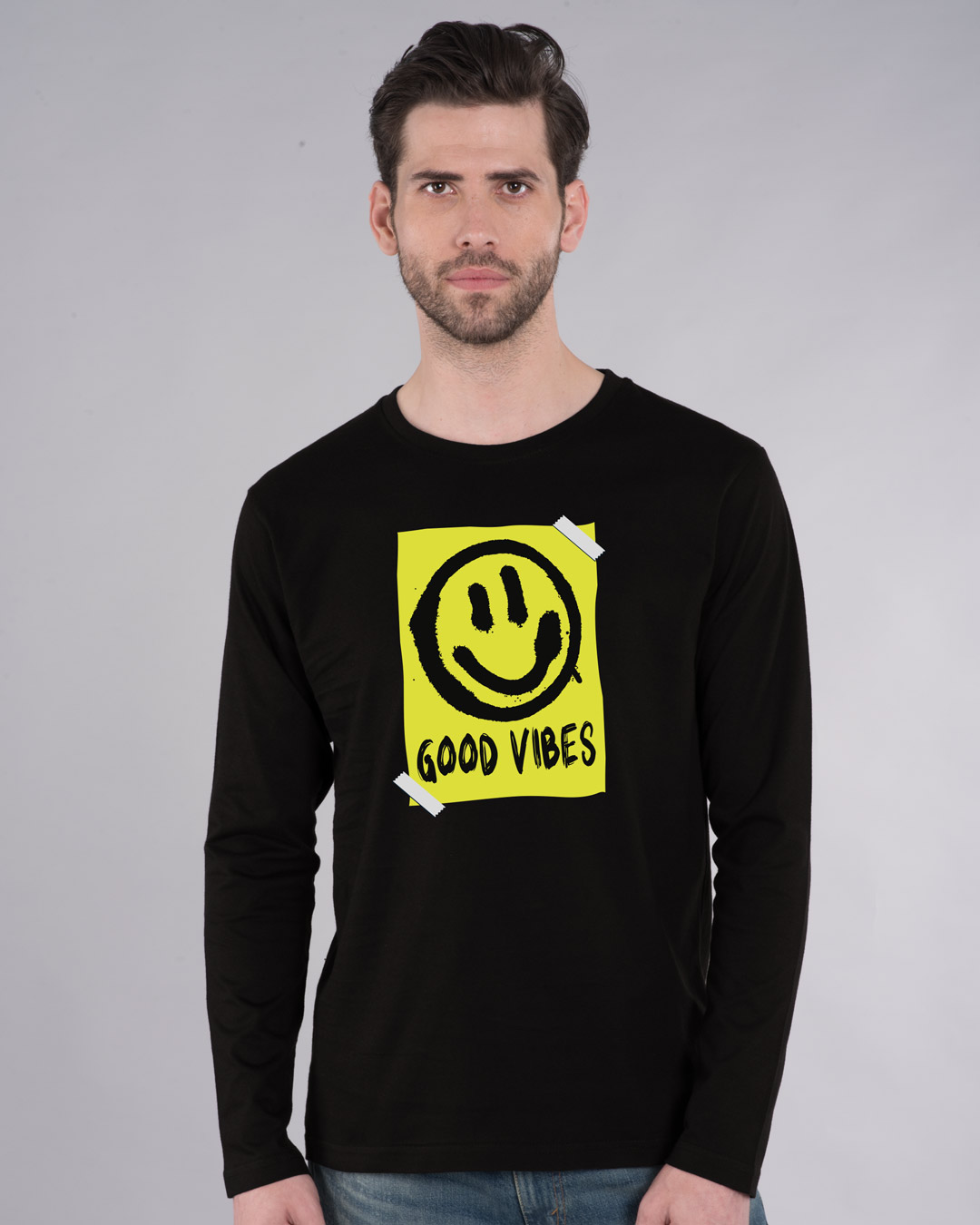 bewakoof smiley t shirt