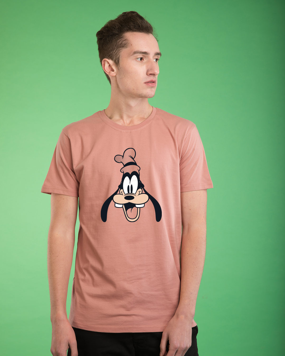 Shop Goofy Goofed Up Half Sleeve T-Shirt (DL)-Back