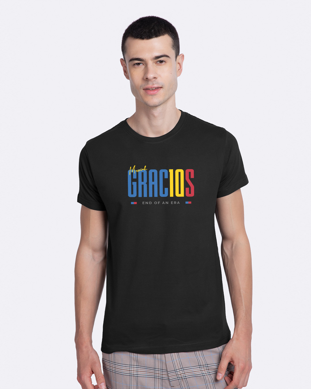 Shop Gracios10 Half Sleeve T-Shirt (THANKYOU 10)-Back
