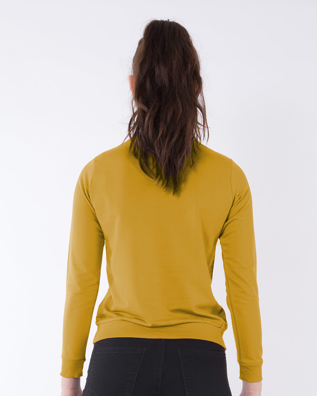 Shop Great Vibes Fleece Light Sweatshirt-Back