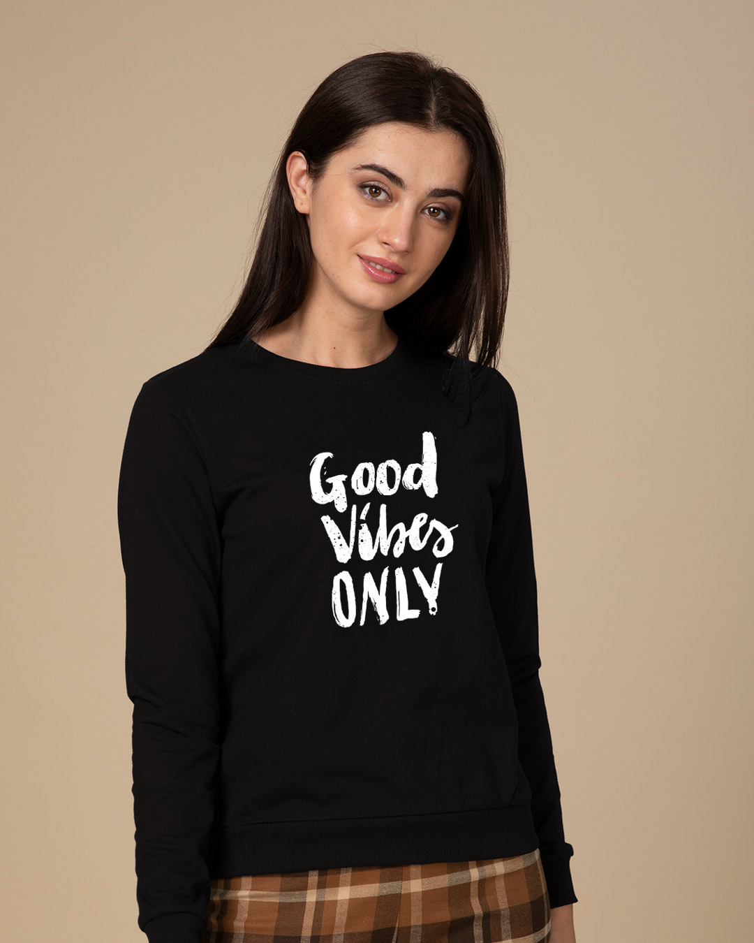 Shop Great Vibes Light Sweatshirt-Back
