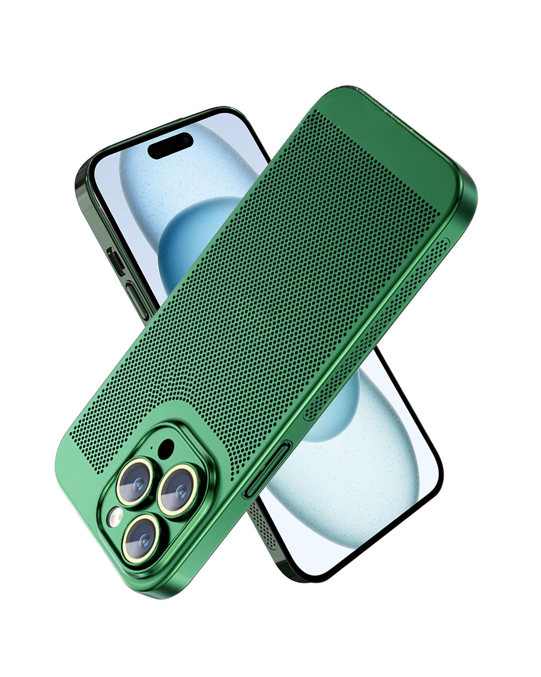 Buy Green Camera Protection Case for Apple iPhone 15 Pro Max Online in  India at Bewakoof