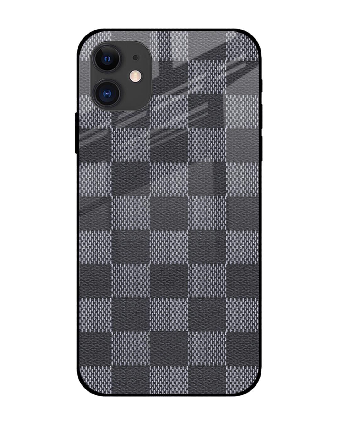louis vuitton black grey damier Case iPhone 14 | 14 Plus | 14 Pro | 14 Pro  Max Case