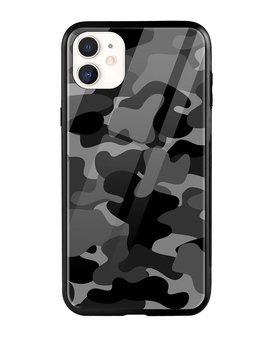 Buy Grey Camouflage iPhone 11 Mobile Case Online at ₹799.0