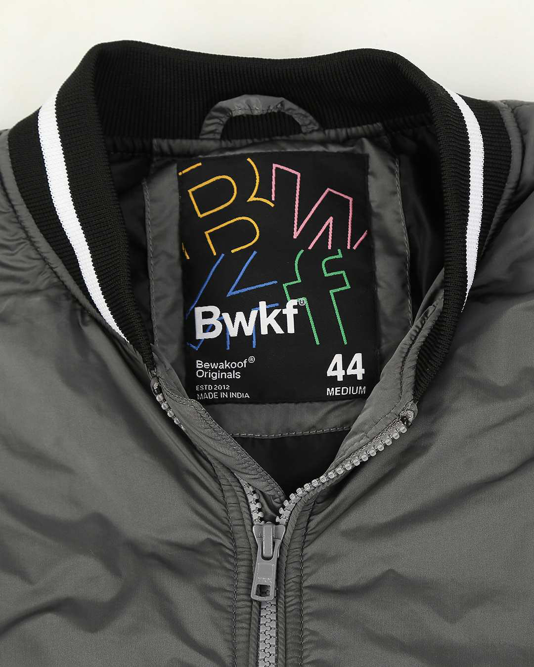 Buy Frosty Pink Zipper Bomber Jacket Online at Bewakoof