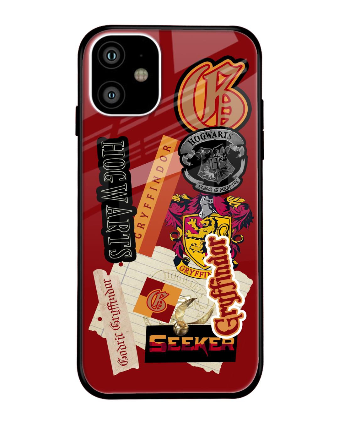 Buy Gryffindor Premium Glass Case for Apple iPhone 11 (Shock Proof