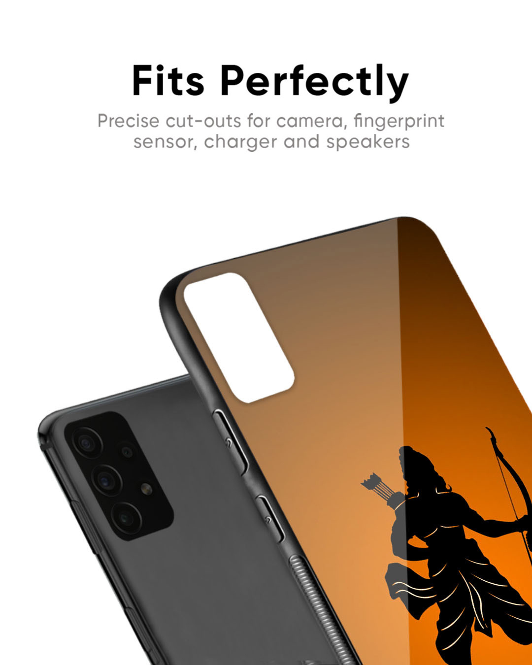 Shop Halo Rama Premium Glass Case for OnePlus 8 (Shock Proof, Scratch Resistant)-Back