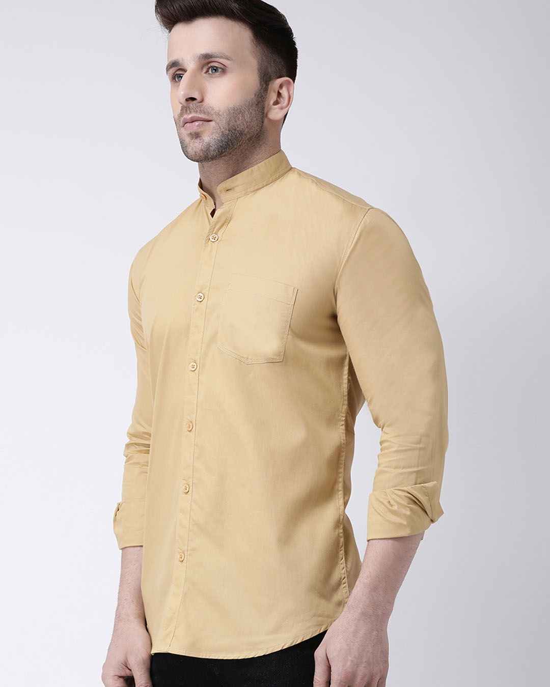 Shop Solid Casual Shirt-Back