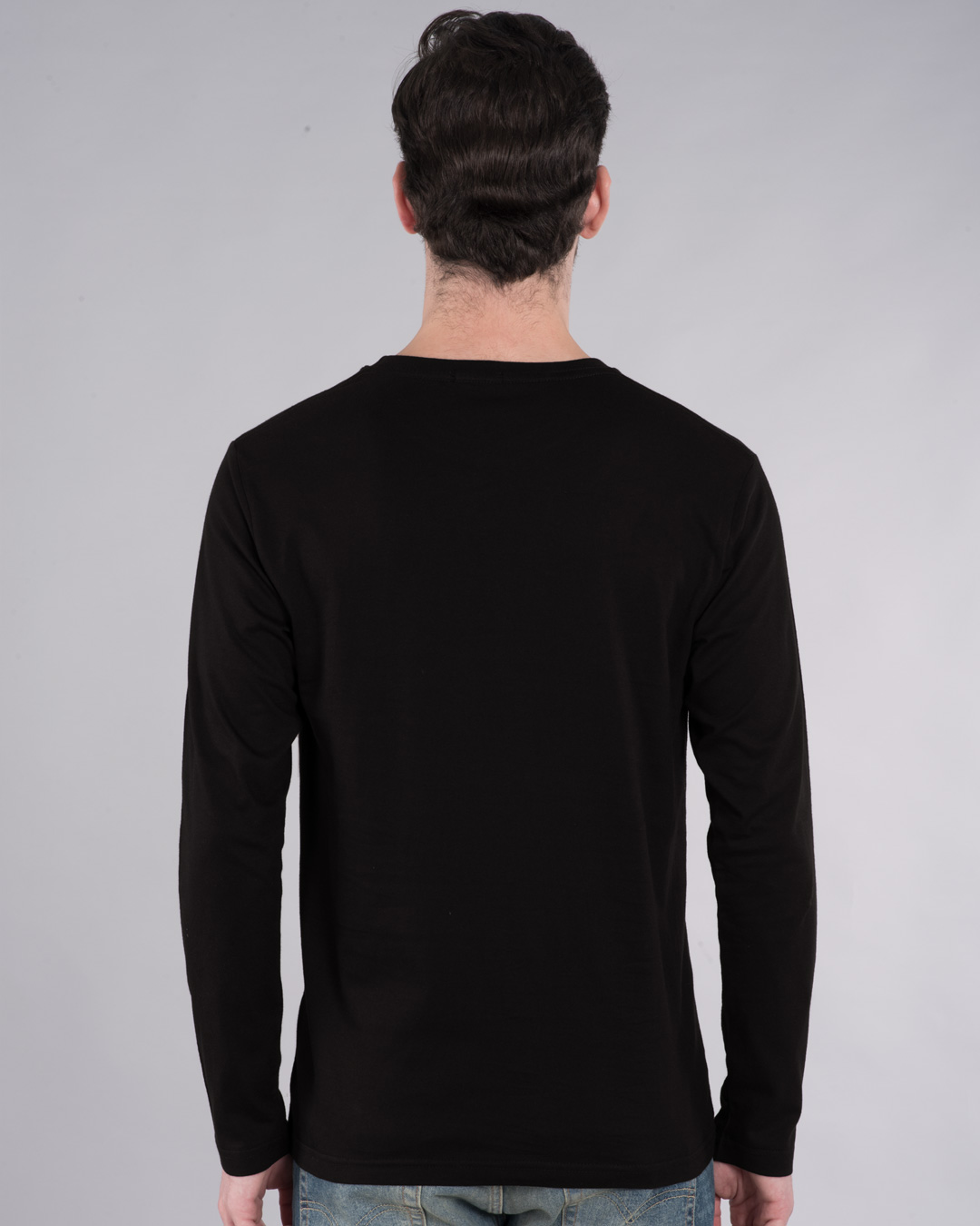 Shop Haq Se Back Bencher Full Sleeve T-Shirt-Back