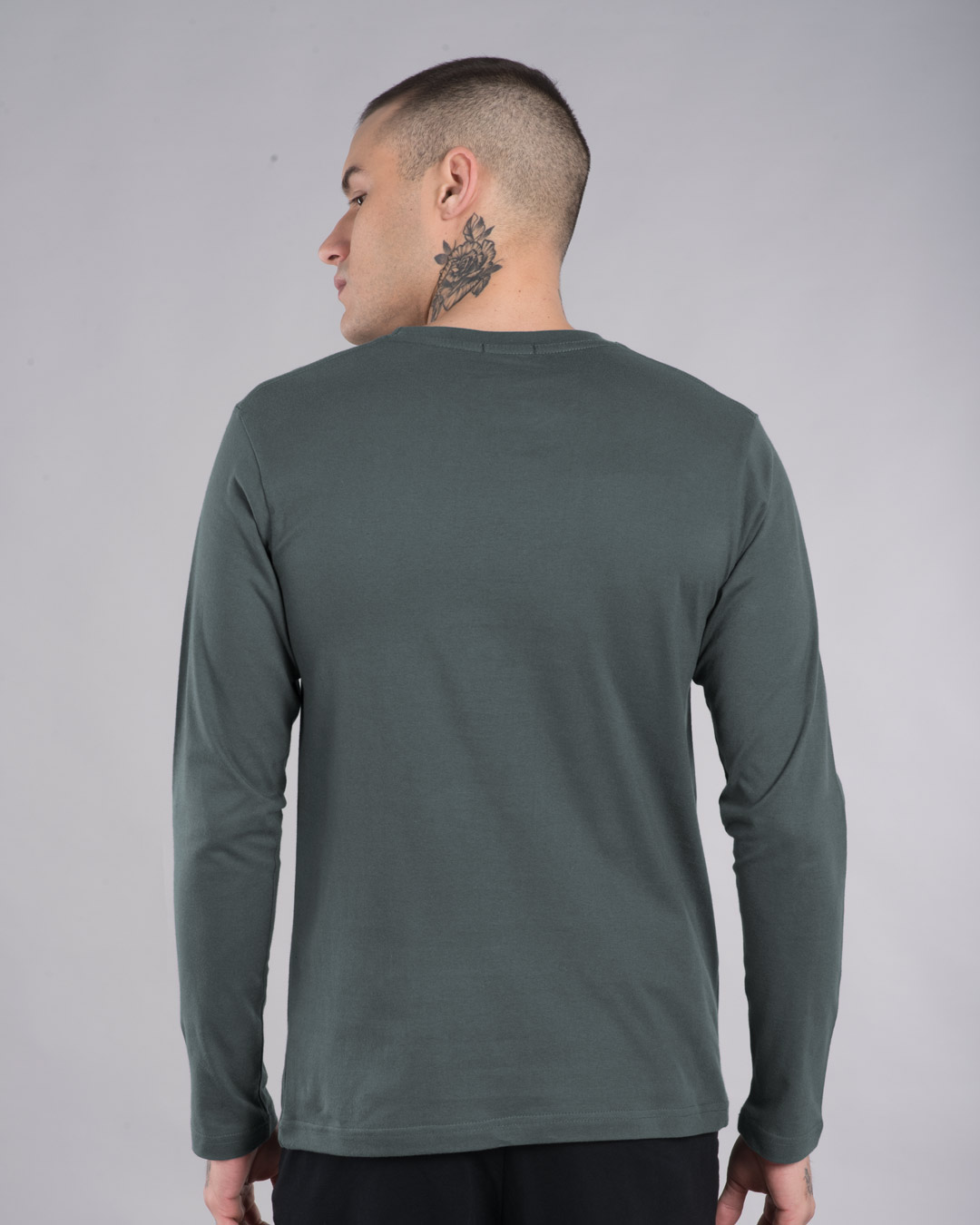 Shop Haq Se Back Bencher Full Sleeve T-Shirt-Back