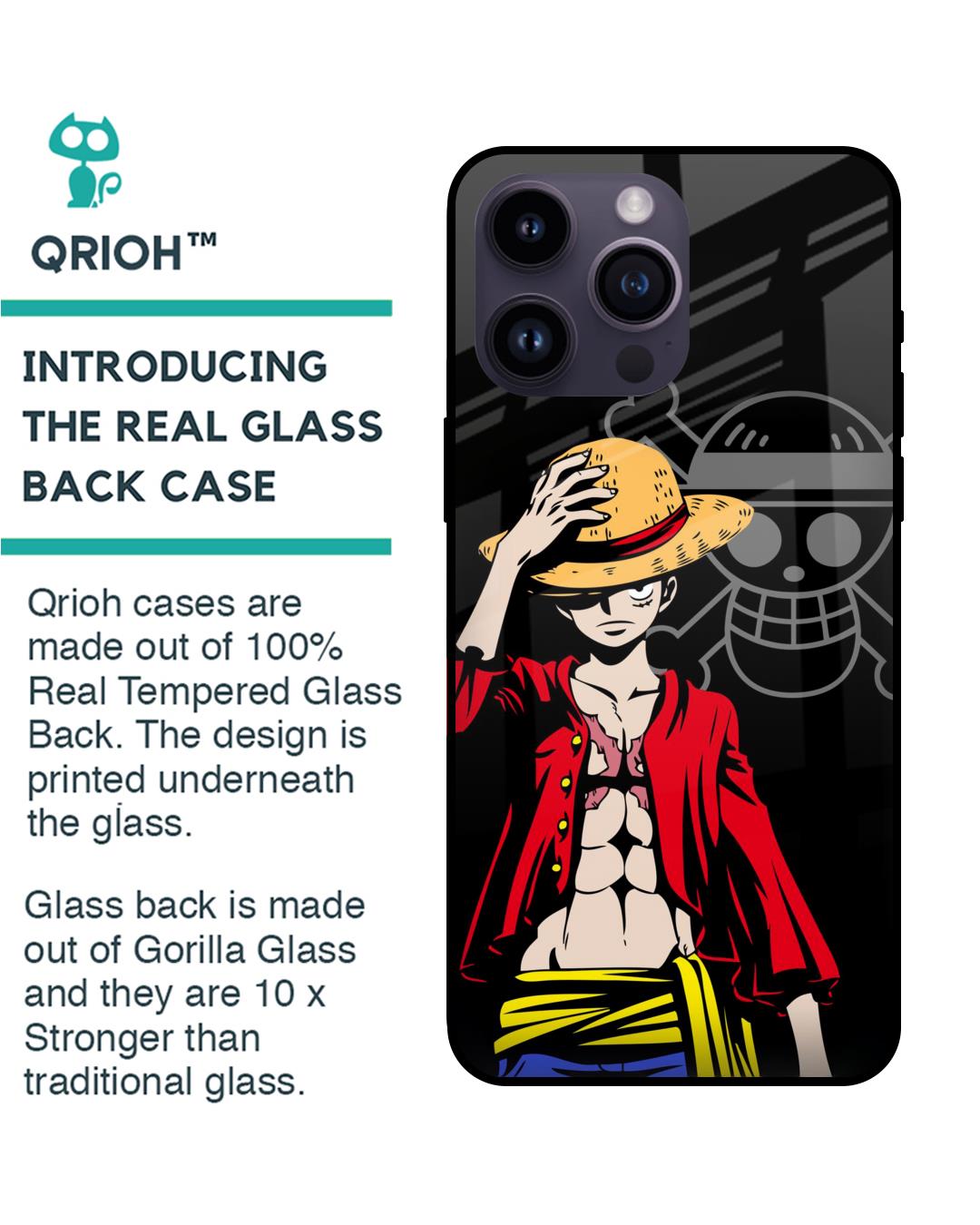 Shop Hat Crew Premium Glass Case for Apple iPhone 14 Pro Max (Shock Proof,Scratch Resistant)-Back