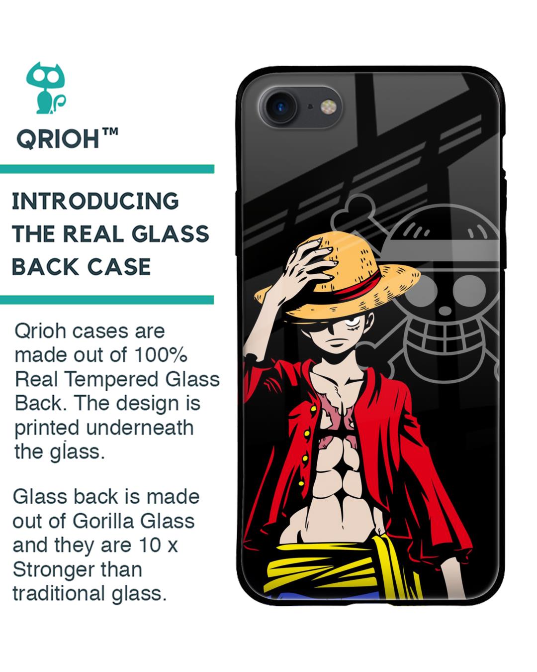 Shop Hat Crew Premium Glass Case for Apple iPhone 7 (Shock Proof,Scratch Resistant)-Back
