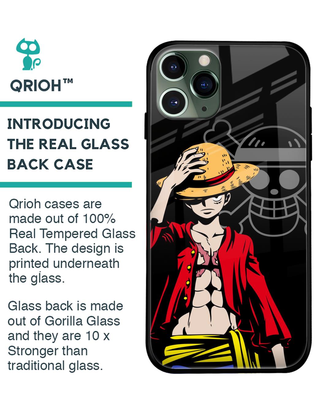 Shop Hat Crew  Premium Glass Case for iPhone 11 Pro Max (Shock Proof, Scratch Resistant)-Back