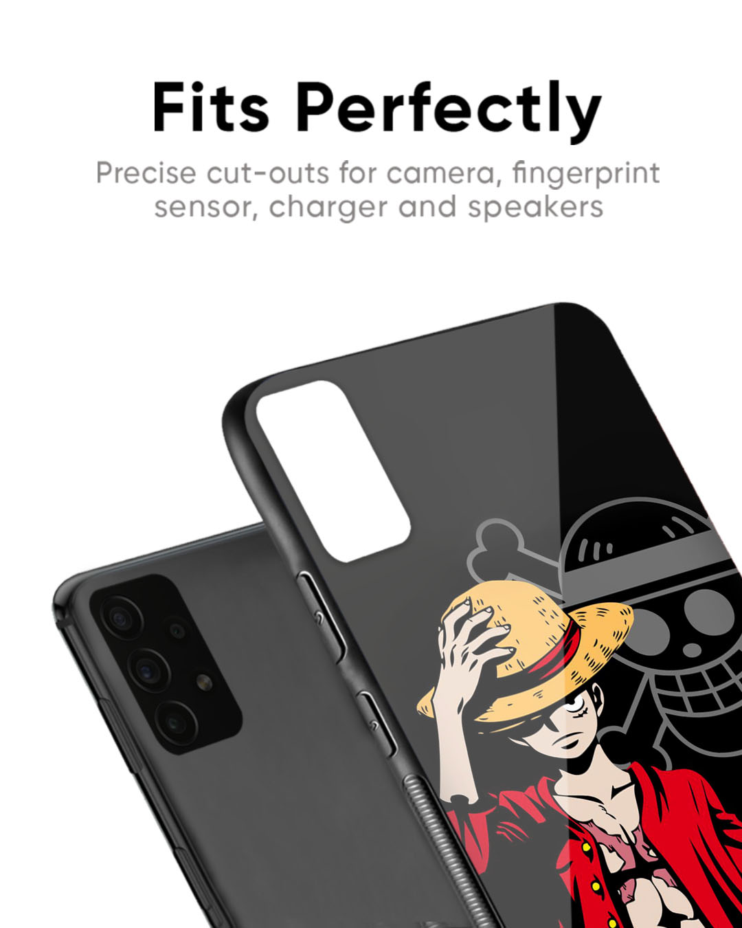 Shop Hat Crew Premium Glass Case for Samsung Galaxy A34 5G (Shock Proof, Scratch Resistant)-Back