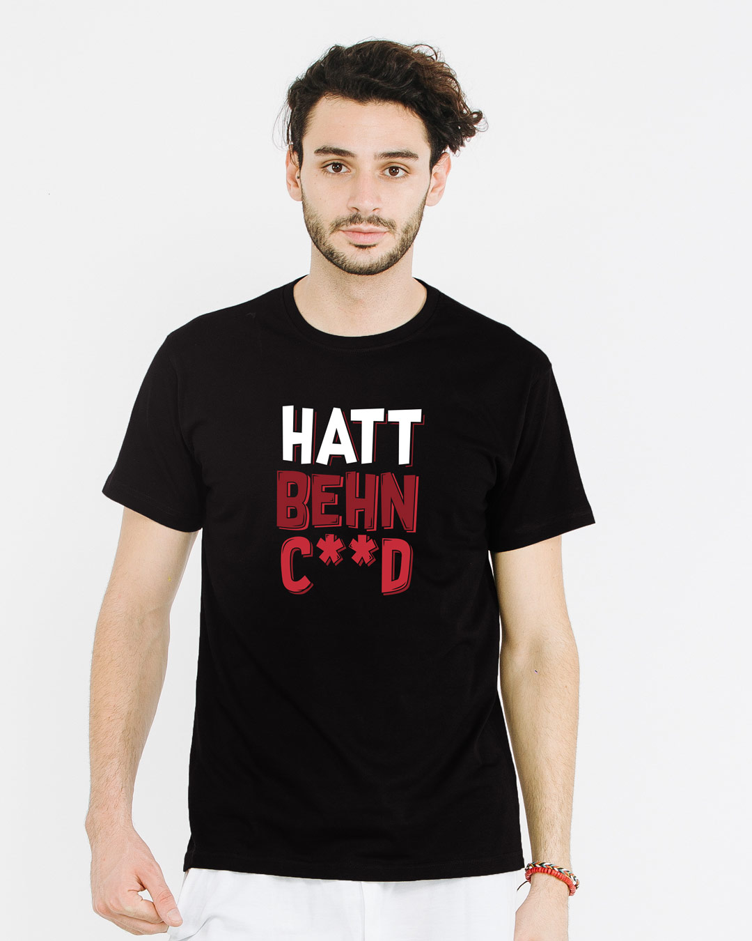 Shop Hatt Bc Half Sleeve T-Shirt-Back
