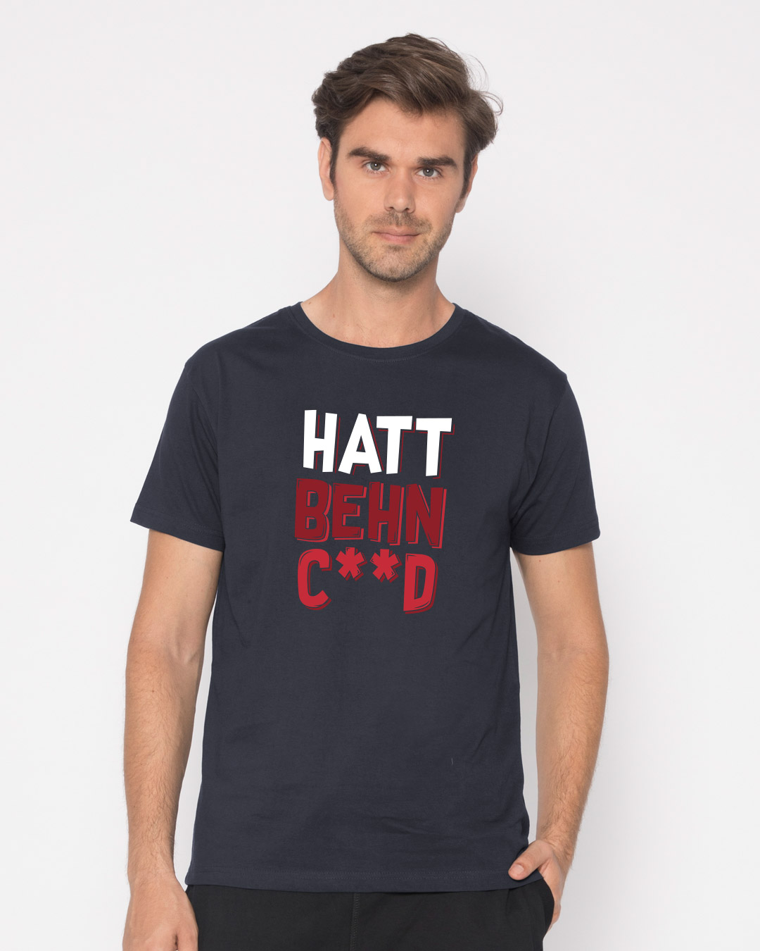 Shop Hatt Bc Half Sleeve T-Shirt-Back