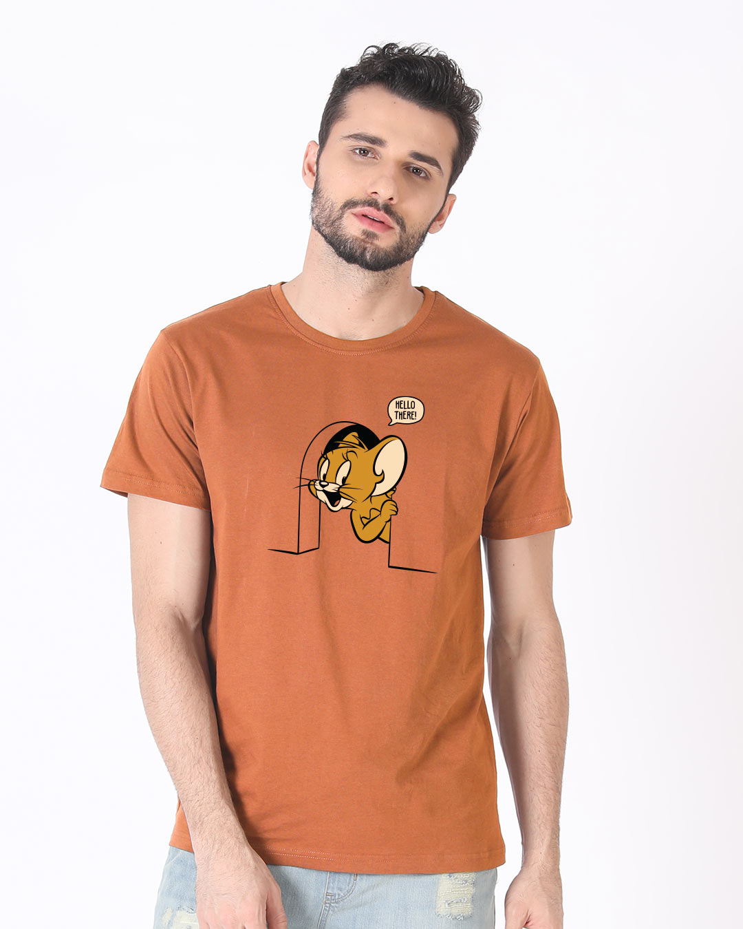 Shop Hello There Jerry Half Sleeve T-Shirt (TJL)-Back