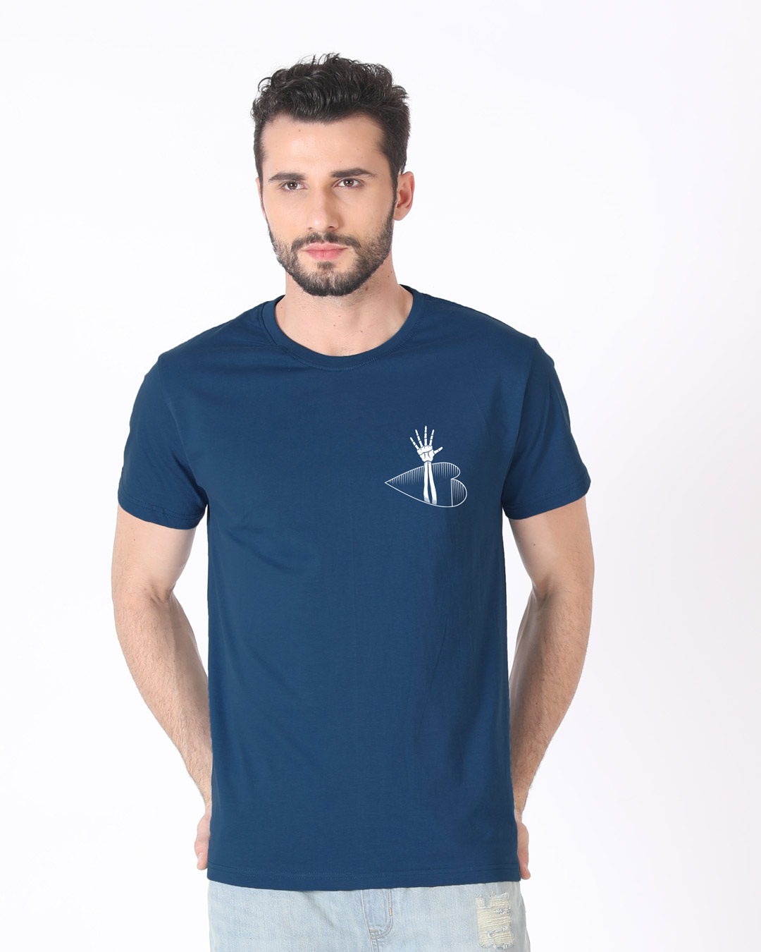 Shop Help Half Sleeve T-Shirt-Back