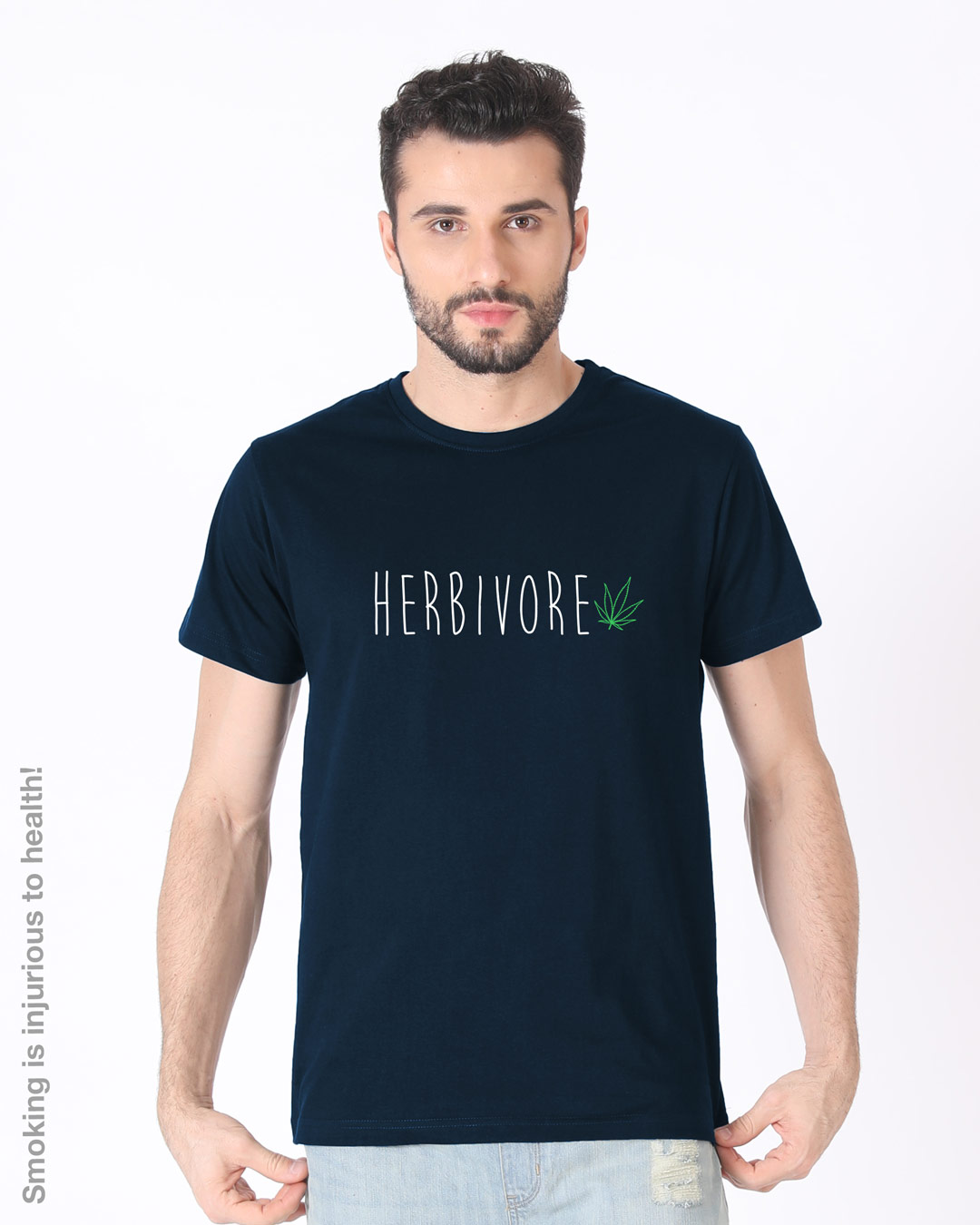 Shop Herbivore Half Sleeve T-Shirt-Back