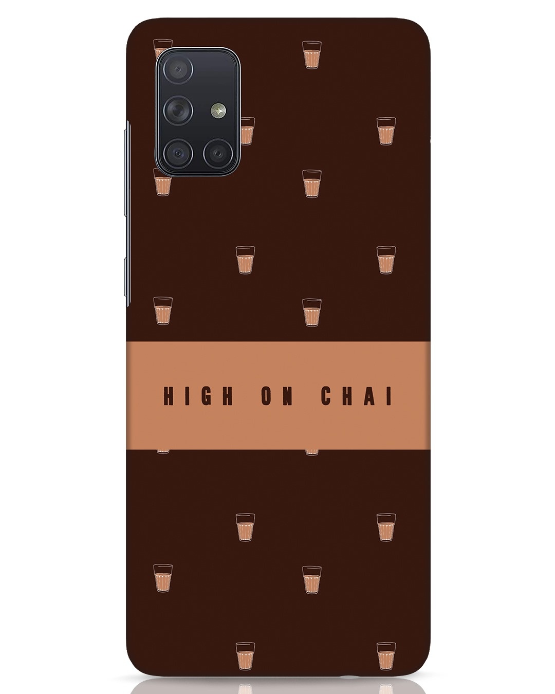 Buy High Chai Samsung Galaxy A71 Mobile Cover Online in India at Bewakoof