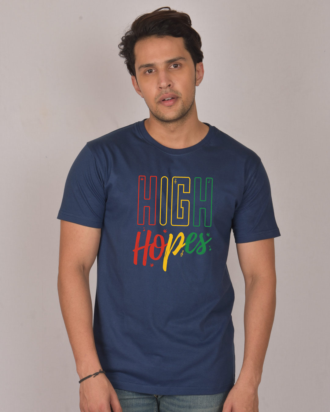 Shop High Hopes Half Sleeve T-Shirt-Back