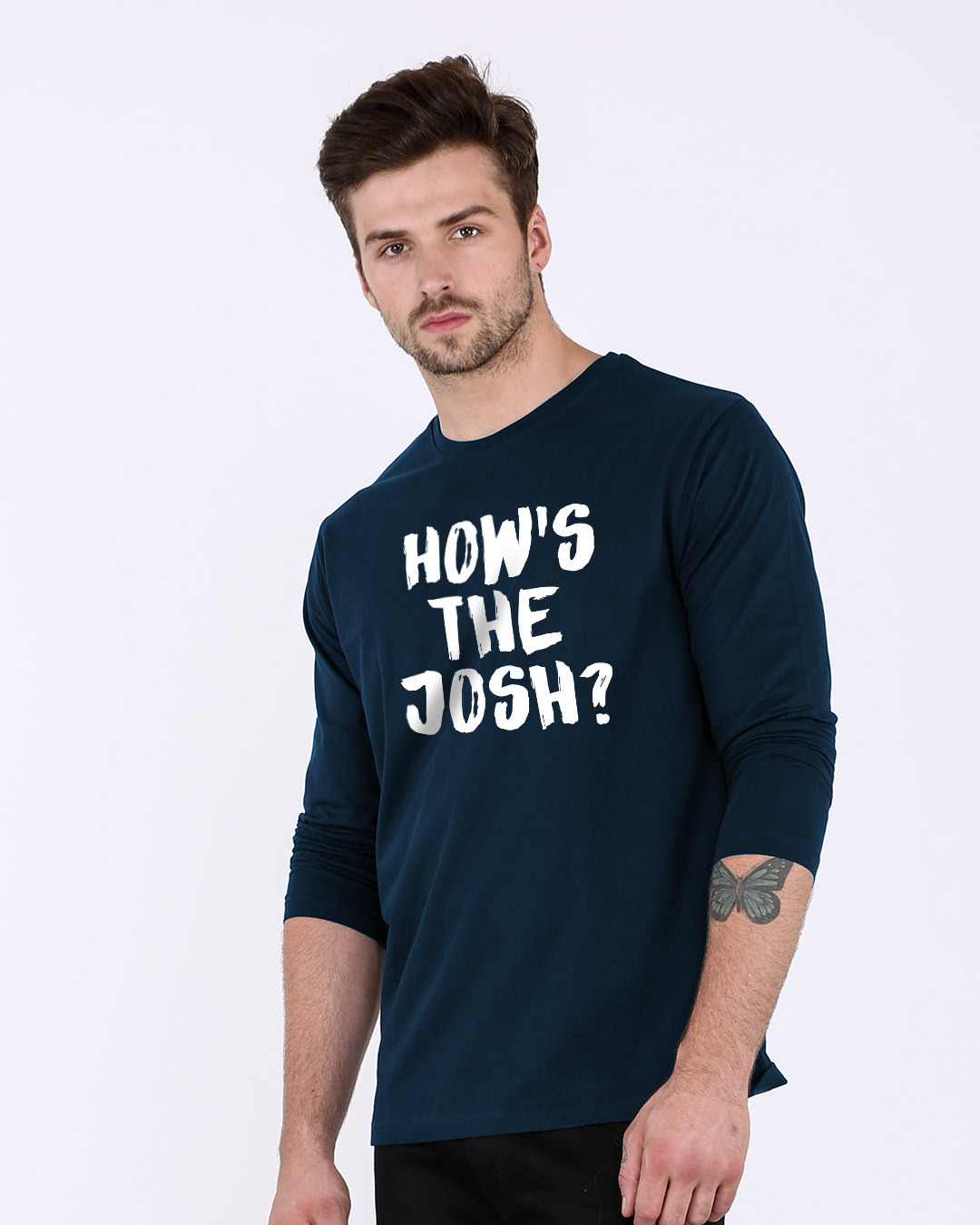 Shop High Josh Full Sleeve T-Shirt-Back