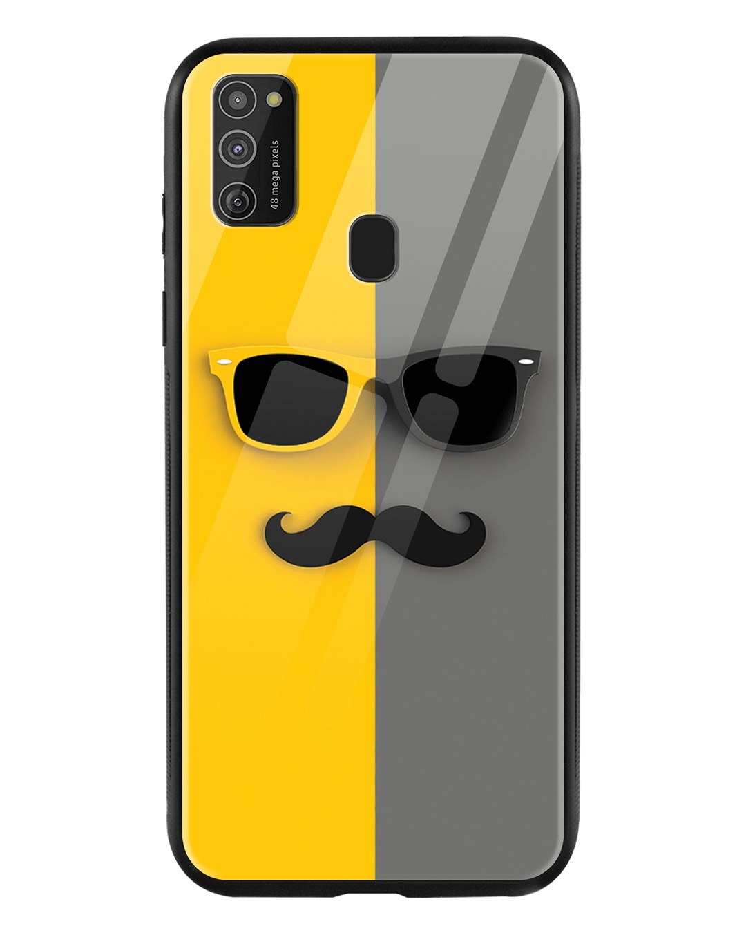 Buy Hipster Yellow Samsung Galaxy M21 Mobile Cover Online in India at ...