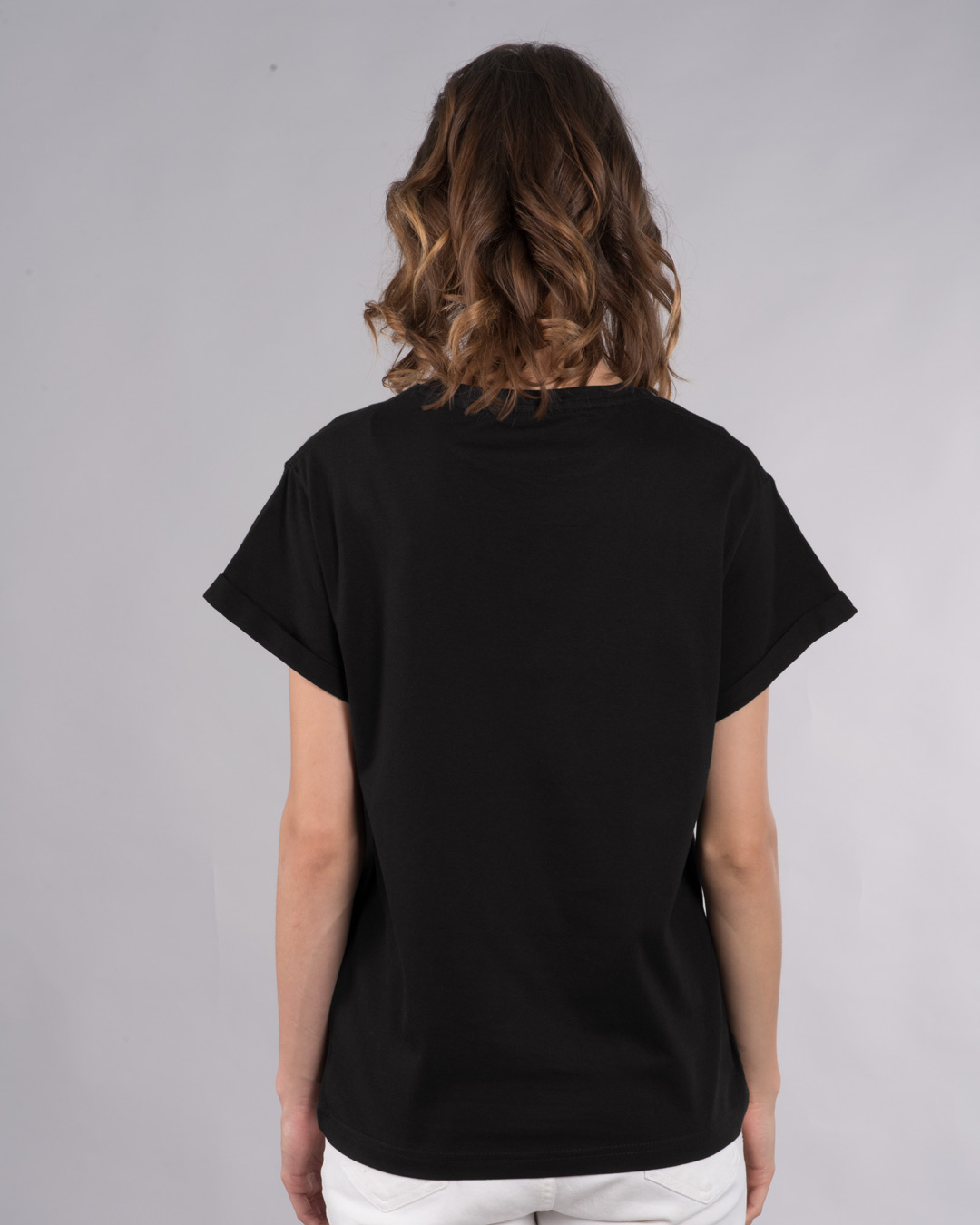 Shop Hisaab Boyfriend T-Shirt-Back