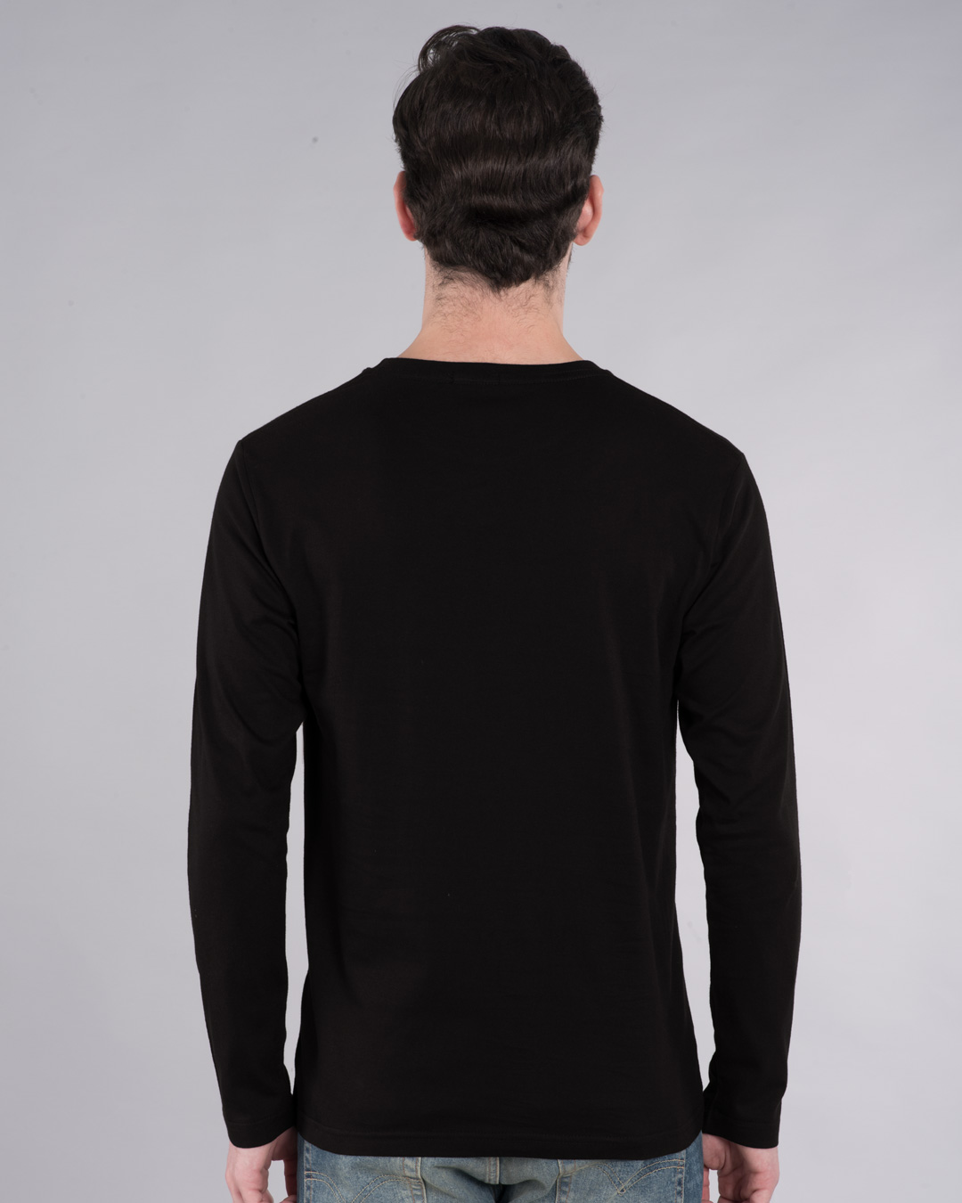 Shop Hisaab Full Sleeve T-Shirt-Back