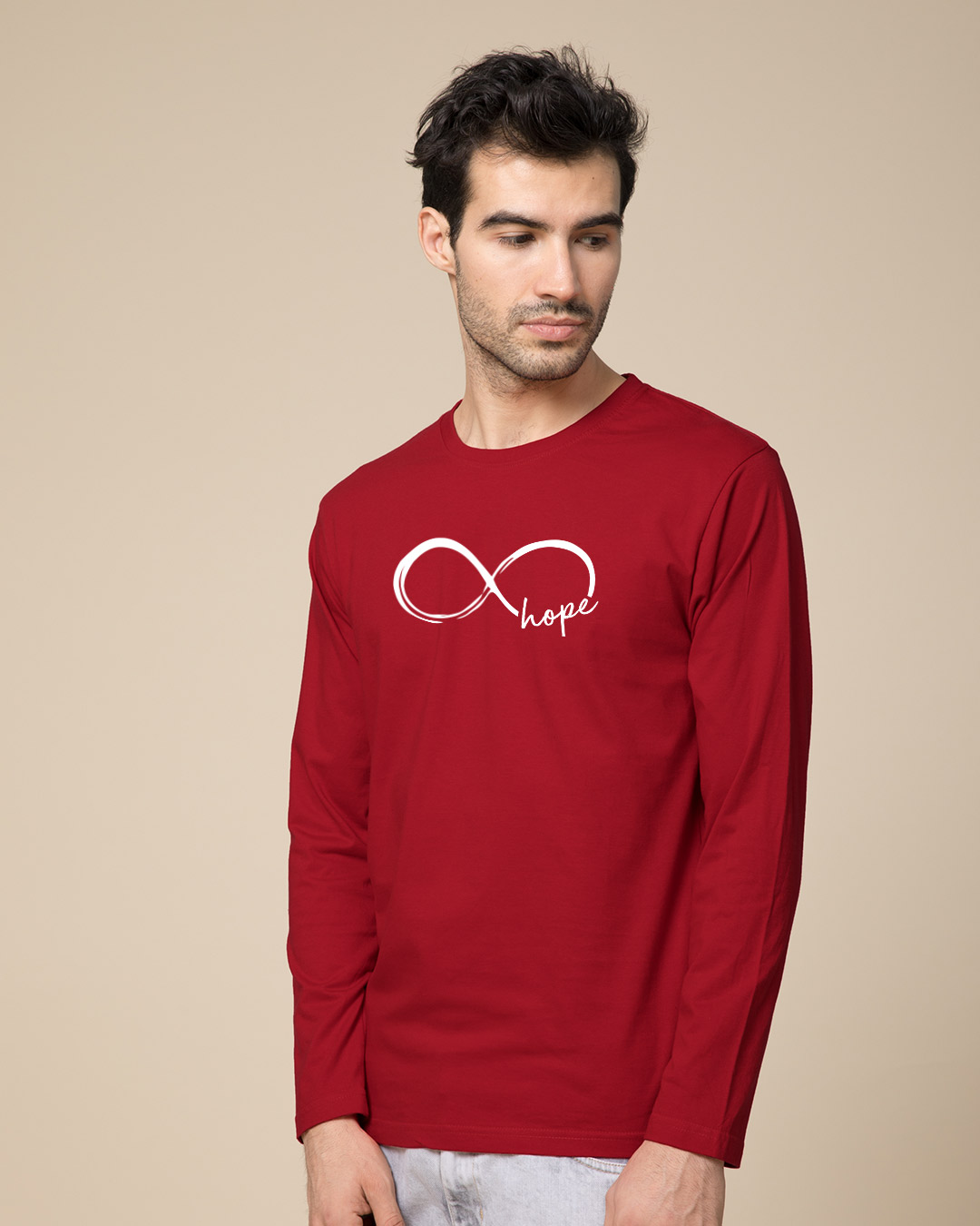 Shop Hope Infinity Full Sleeve T-Shirt-Back