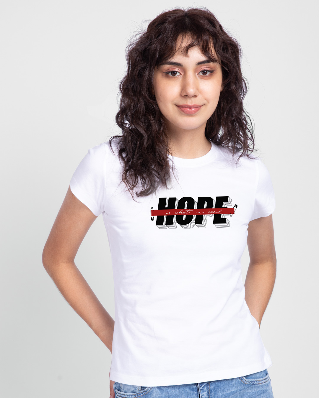 Shop Hope Need Half Sleeve T-Shirt-Back